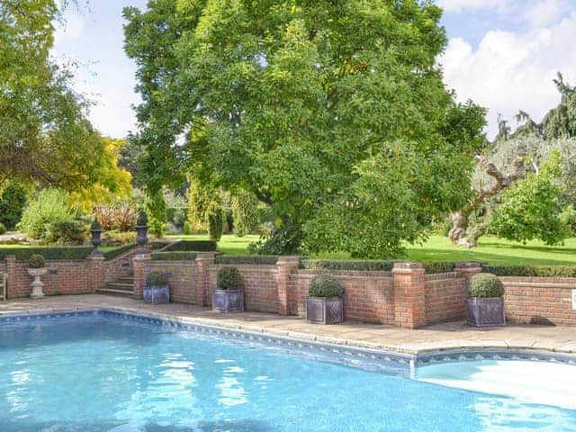 Shared swimming pool | Chestnut Cottage, Bluebell Cottage - The Cottages, Hawley, near Dartford