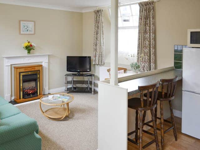 Cosy open plan living space | Horseshoe - Penmorvah Manor Courtyard Cottages, Budock Water, near Falmouth