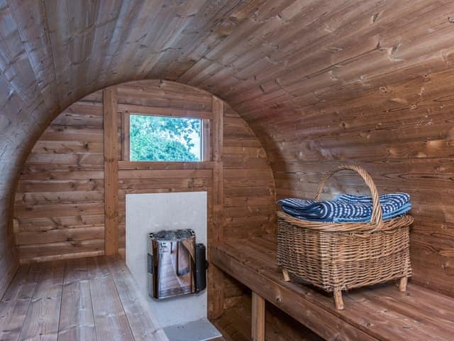 Relaxing private sauna | Cowslip Cottage - Swardeston Cottages, Swardeston, near Mulbarton