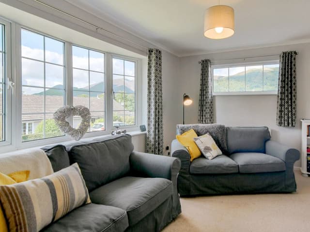 Comfortable living room with brilliant views | Burns Knott, Keswick