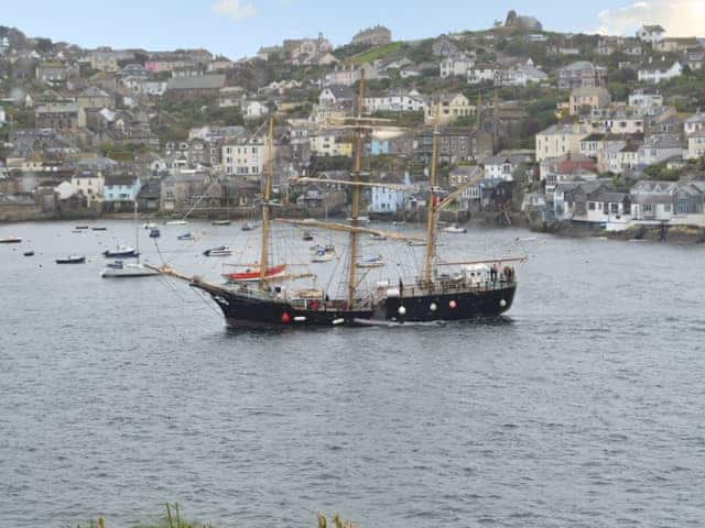 Fowey often plays host to old fashioned sailing ships | Tides Reach, Fowey