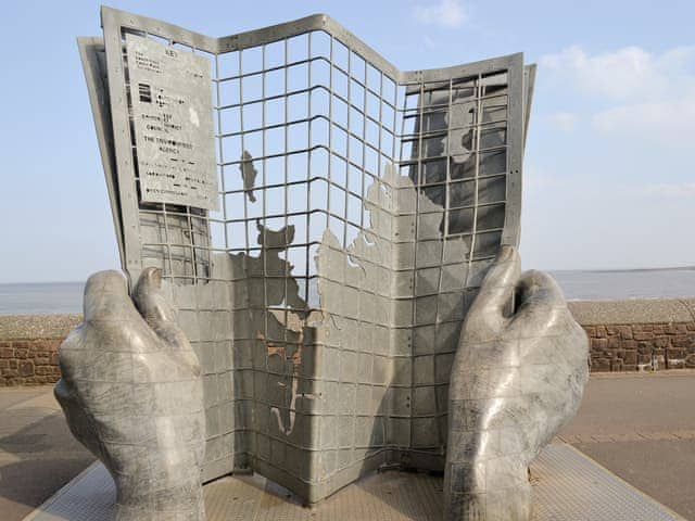 South West Coastal Path monument