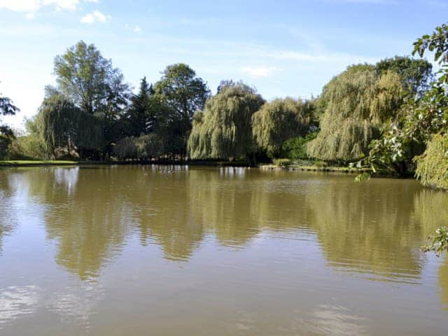 Fishing lake in grounds, 200 yards | Lake House Cottage, Finchingfield, near Braintree