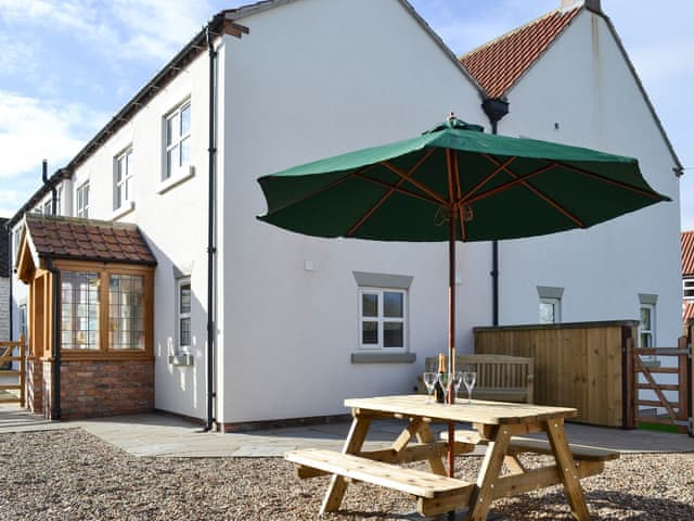 Sitting out area | Park Farm Cottage, Flixton, near Filey