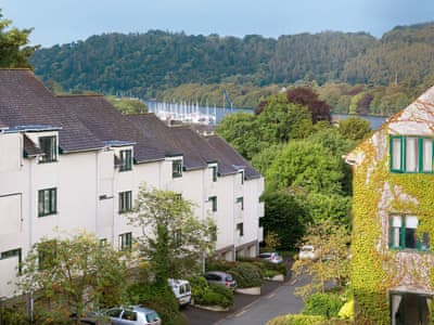Fantastic views over the rooftops to the lake and fells beyond | High Brow, Bowness-on-Windermere