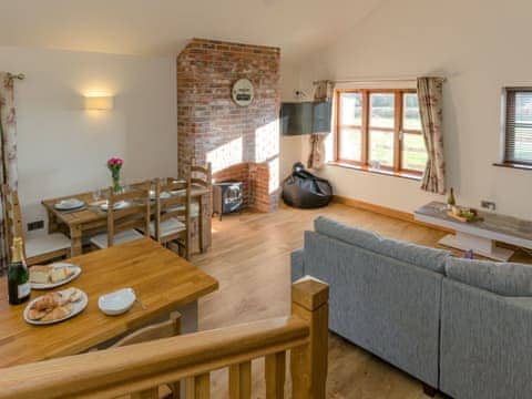 Open plan living space | Tawny Cottage - Leacroft Cottages, Yoxall, near Lichfield