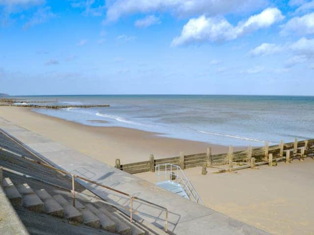 Nearby beach | Rest-A-While, Walcott, near North Walsham