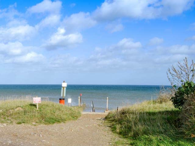 Nearby beach | Rest-A-While, Walcott, near North Walsham