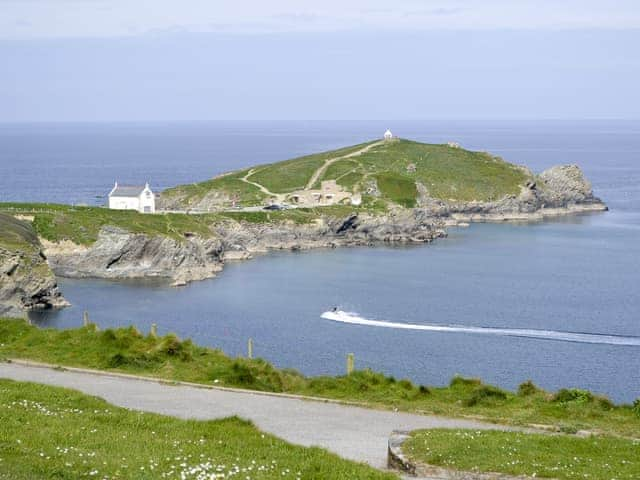 Enjoy a bracing walk along the headland with wonderful sea views