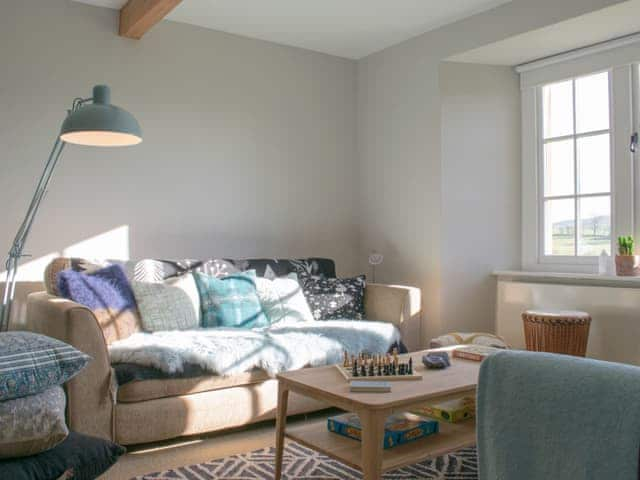 Cosy seating in the second living room | Micklethorn - Broughton Hall Estate, Broughton, near Skipton