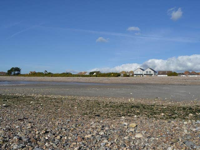 Charming beach and coastline at Middleton_on_Sea