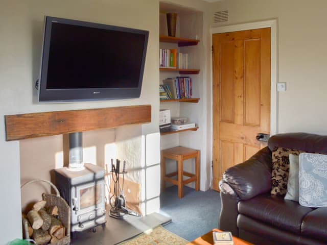 Living room with wood burning stove | Breasty Haw, Satterthwaite