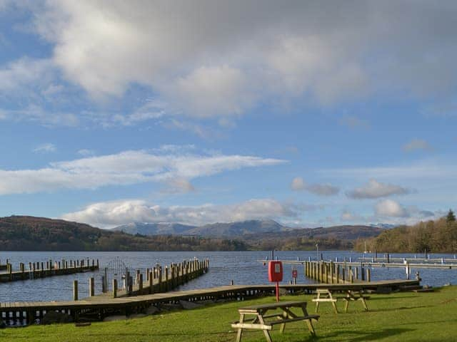 Lake Windermere and the beautiful surrounding countryside