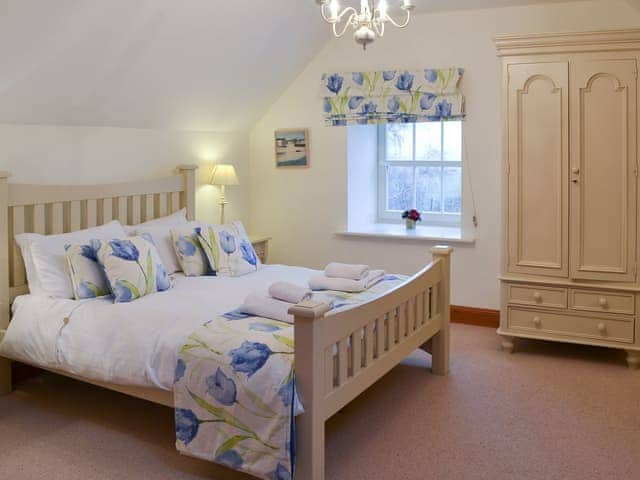 Cosy and romantic double bedroom | Bramble Barn, Beal near Holy Island