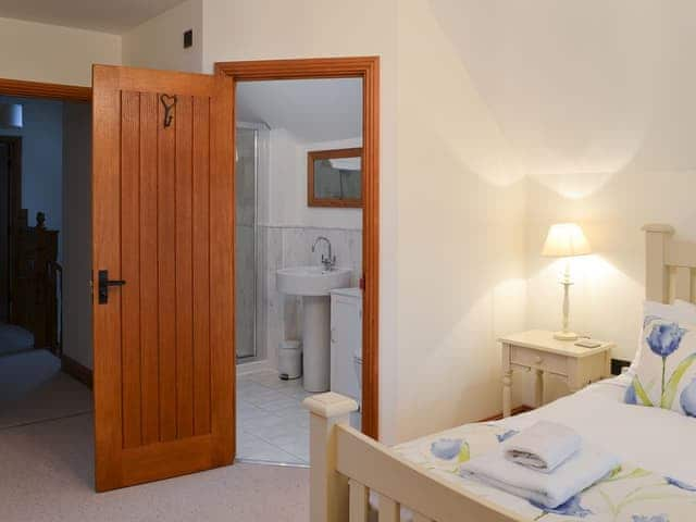 Double bedroom with en-suite | Bramble Barn, Beal near Holy Island