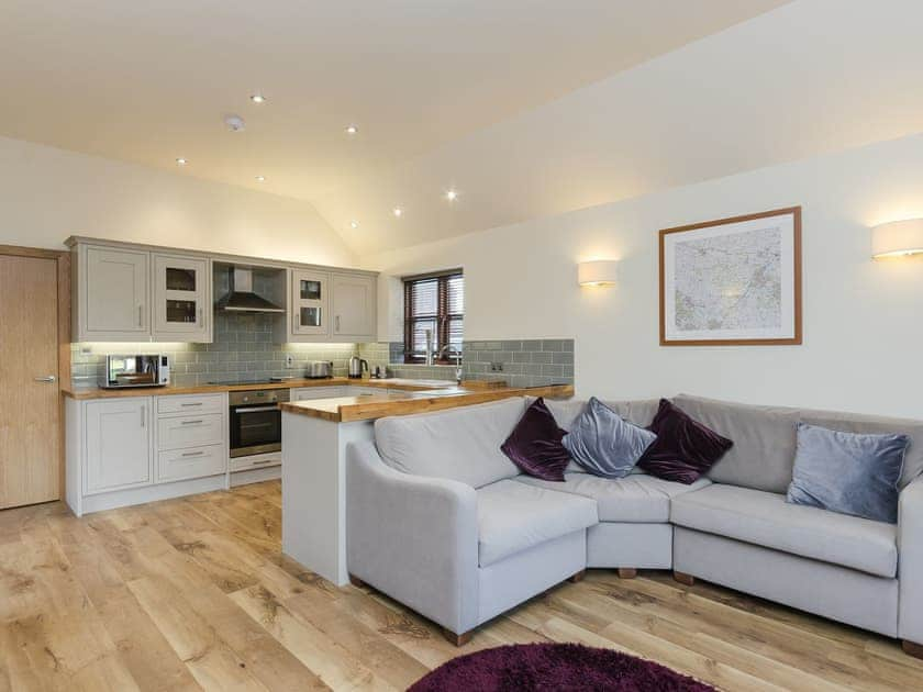 Open plan living space | Saddleback Cottage - Leacroft Cottages, Yoxall, near Lichfield