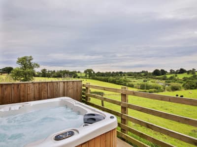 Relax and enjoy views over working farm. | Horseshoe Cottage, Sawley, near Clitheroe