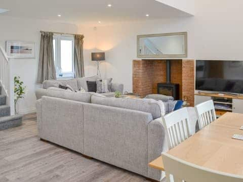 Delightful open plan living space | Dune View, Beadnell, near Alnwick