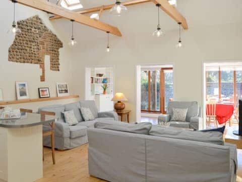 Wonderful open plan living space | The Cattle Sheds, Knapton, near North Walsham