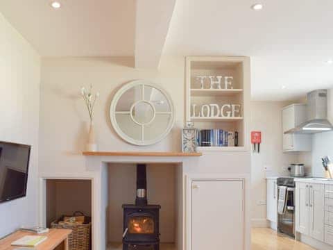 Well presented open plan living space | The Lodge at Elmley Meadow, Elmley Castle, near Pershore