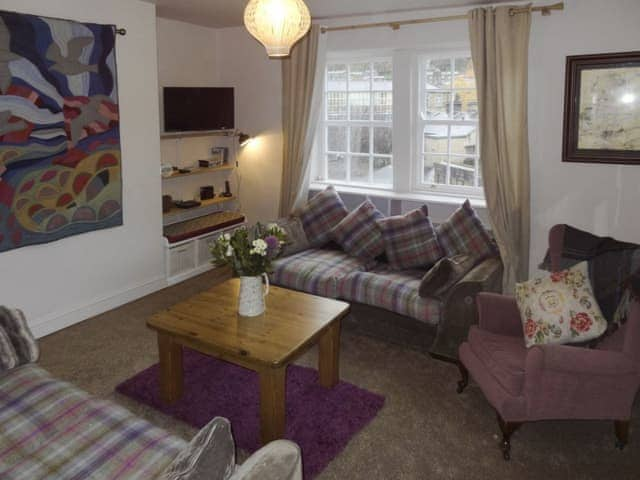 Cosy living room | Birkenhead Cottage, Hebden Bridge Birkenhead Cottage