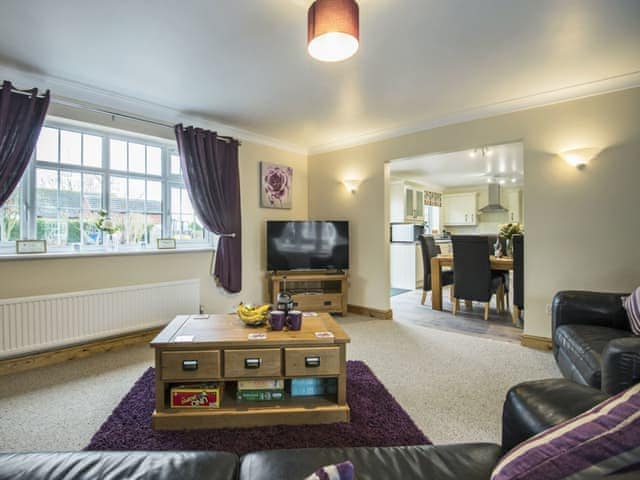 Beautifully decorated living room | Bailey&rsquo;s Retreat, Bardney, near Lincoln