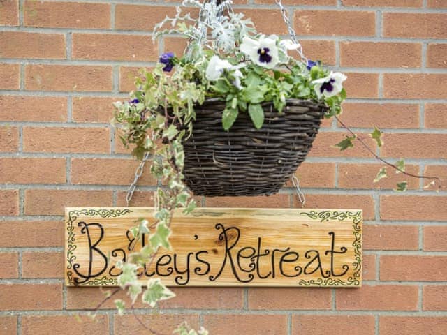 Quirky property sign | Bailey&rsquo;s Retreat, Bardney, near Lincoln