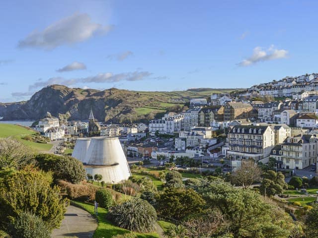 Ilfracombe with The Pavillion theatre in the foreground