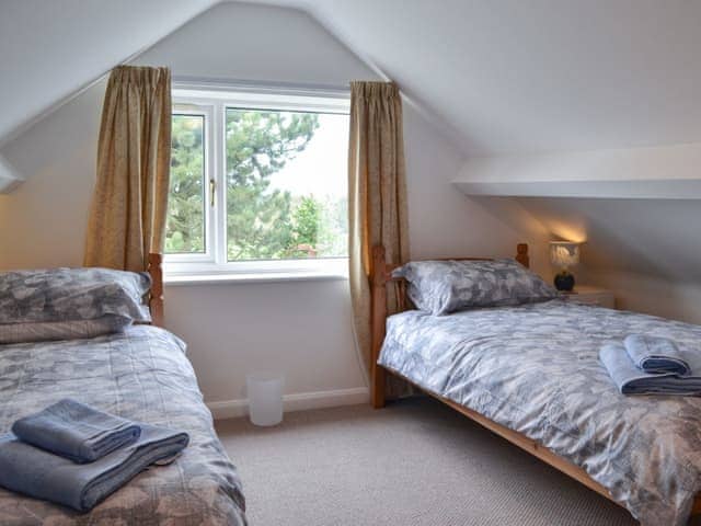 Twin bedroom | Roseberry View, Stillington, near York