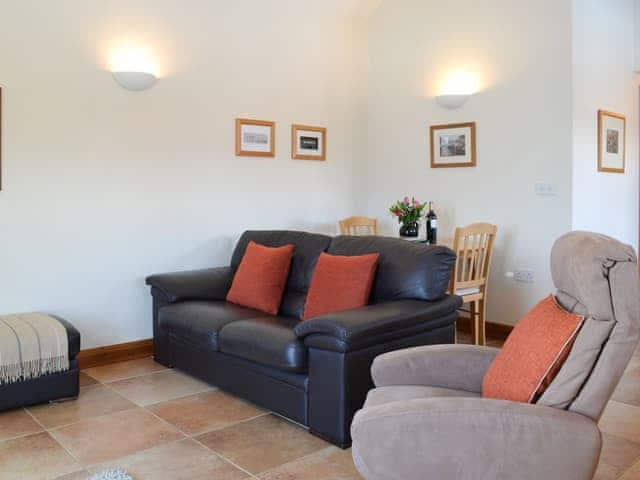 Cosy and comfortable living area | The Wests - Grange Farm Cottages, Spaunton, near Lastingham