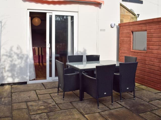 Sitting out area | Bonno&rsquo;s Cottage, Whitby