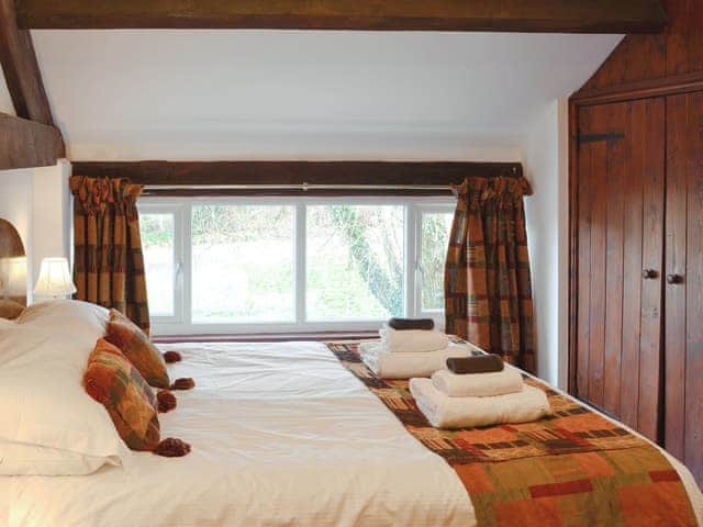 Comfortable double bedroom | Woodpecker Cottage - Wallace Lane Farm Cottages, Brocklebank, near Caldbeck and Uldale