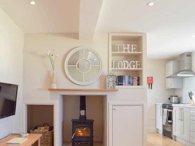 Well presented open plan living space | The Lodge at Elmley Meadow, Elmley Castle, near Pershore