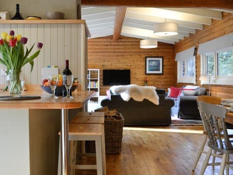 Open plan living space | Glen Hideaway, Kirkmichael, near Pitlochry