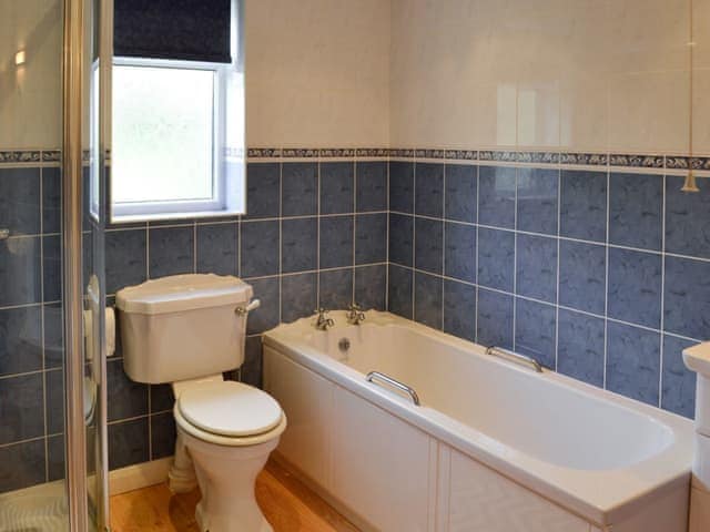 Bathroom with separate shower | Whitegate View, Forton, near Chard