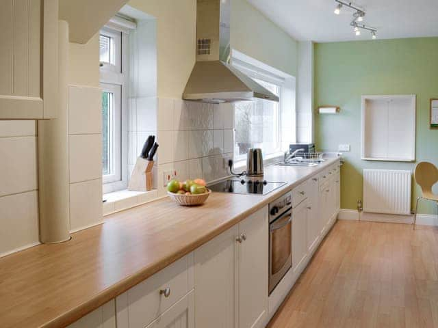 Well-equipped galley style kitchen | Cobble Rigg, Threlkeld, near Keswick