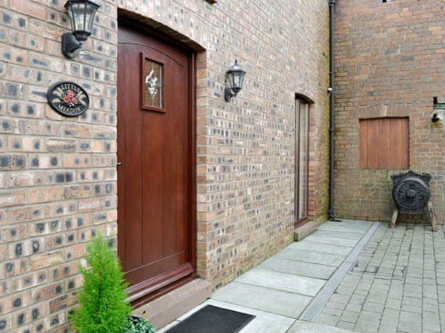 Charming entrance to the holiday property | Little Meadow - West House Farm, Dearham, near Maryport