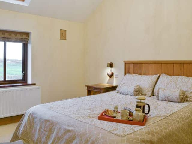 Relaxing double bedroom | Little Meadow - West House Farm, Dearham, near Maryport