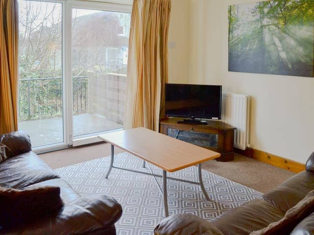 Light and airy living area | Lindisfarne Cottage - Bluebell Farm Cottages, Belford near Bamburgh