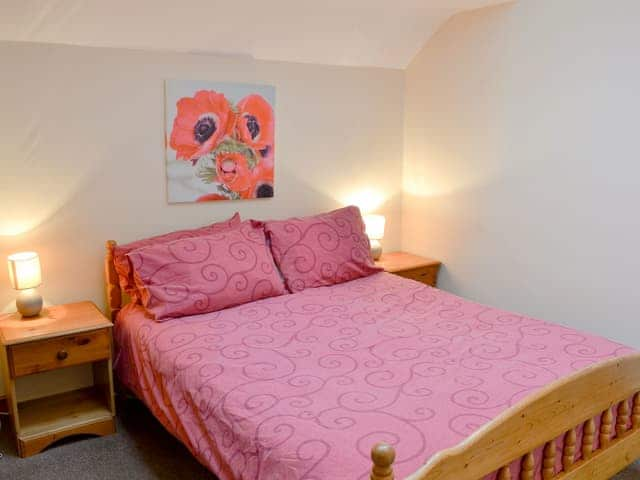 Comfortable double bedroom | Lindisfarne Cottage - Bluebell Farm Cottages, Belford near Bamburgh