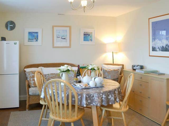 Charming kitchen/ dining room | Pendragon Cottage, Tregatta, near Tintagel