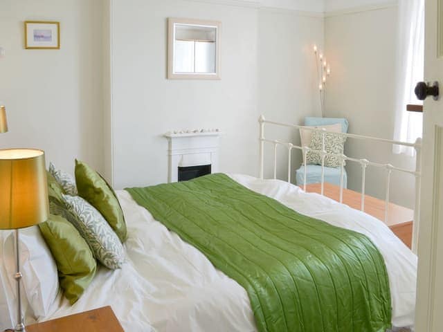 Comfortable double bedroom | Pendragon Cottage, Tregatta, near Tintagel