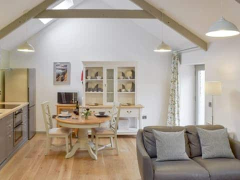 Well presented open plan living space | Honeysuckle Cottage, Valast Hill, near Stackpole