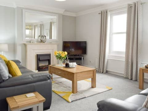 Attractive modern living room | Pebble Reach, Amroth, near Saundersfoot