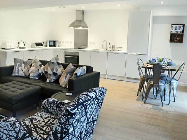 Generous sized open plan living space | Alnwick Malthouse, Alnwick