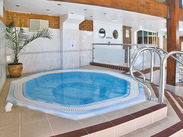 Jacuzzi in newly-refurbished, re-built indoor pool leisure facilities. | Villa Twenty Four, Villa 55, Cromer