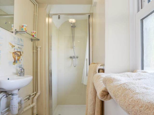 Shower room with cubicle | Steephill Lodge, Ventnor