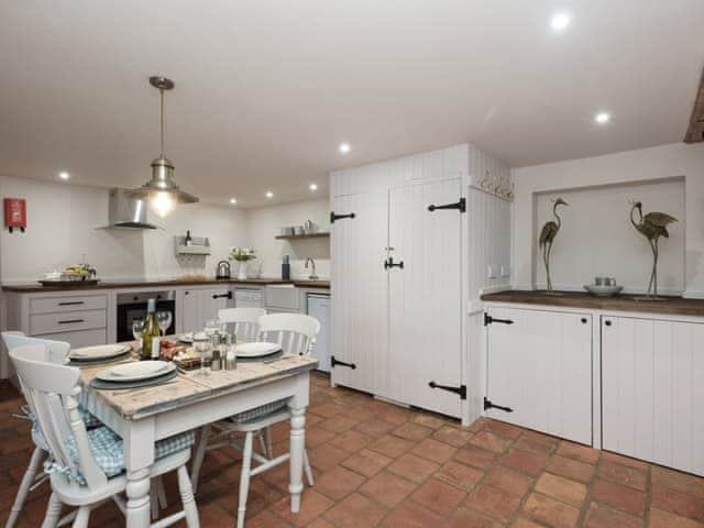 Farmhouse kitchen/dining room | Heron Barn, Lamas, near Buxton