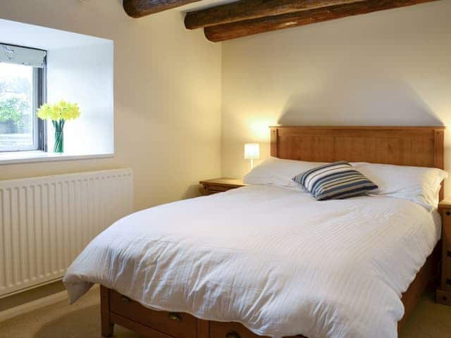 Peaceful second double bedroom | The Old Granary, Holy Island, near Berwick-upon-Tweed