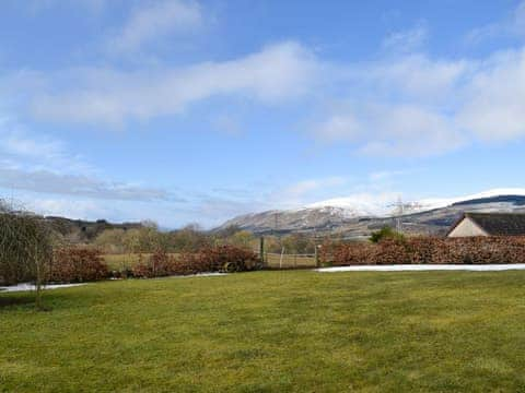 Large lawned garden with outstanding views | White Wisp, Kinross